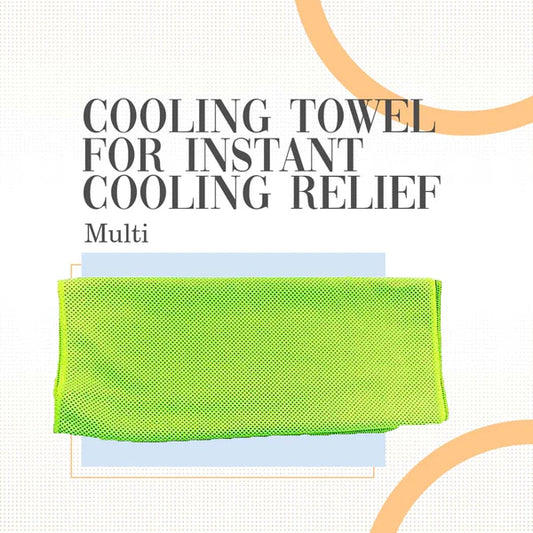 The Instant Cooling Towel for Hot Moments