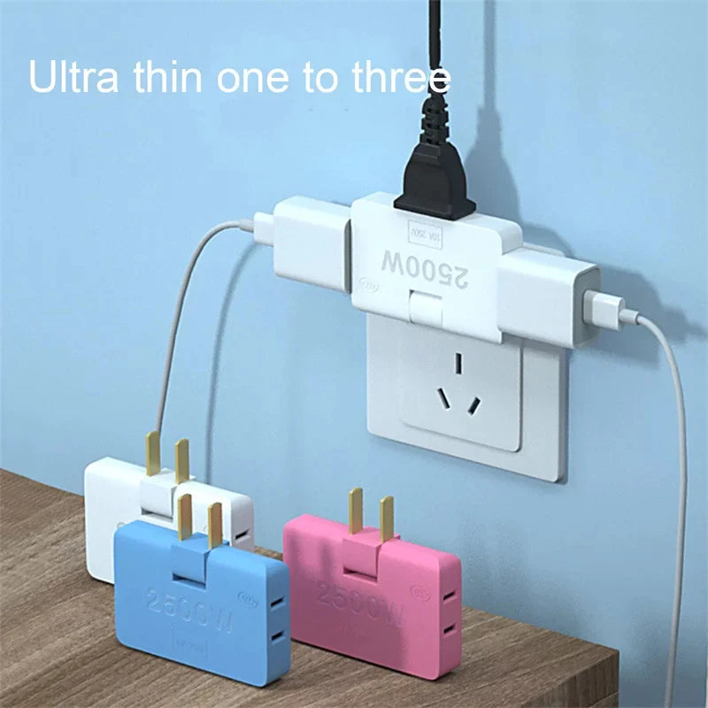 3 In 1 Extension Plug Adapter