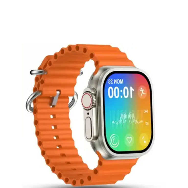 I8 Ultra Max Smartwatch | Silicon Straps | 1.73 Inch Full Touchscreen Display | Health Rate Monitor | Sleep Monitor | Water Resistant IP67 | Smart Watch