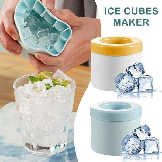 2-in-1 Ice Cube Maker & Bucket